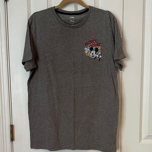 Disney Charcoal Mickey Mouse Men's Tee